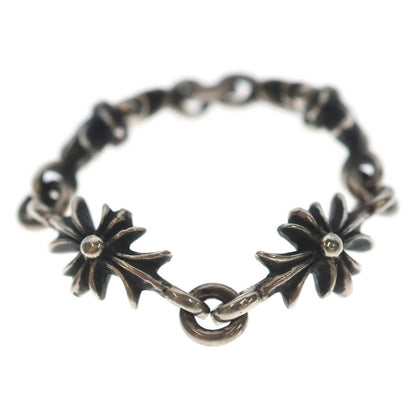 Chrome Hearts Tny CH Pls Tiny Ech Plus Ring Silver — view 4