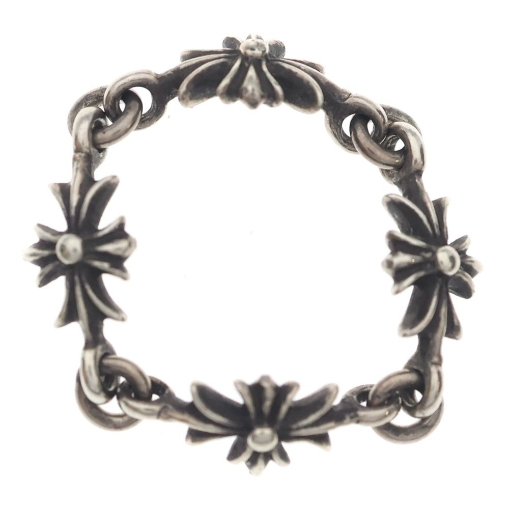 Chrome Hearts Tny CH Pls Tiny Ech Plus Ring Silver — view 5