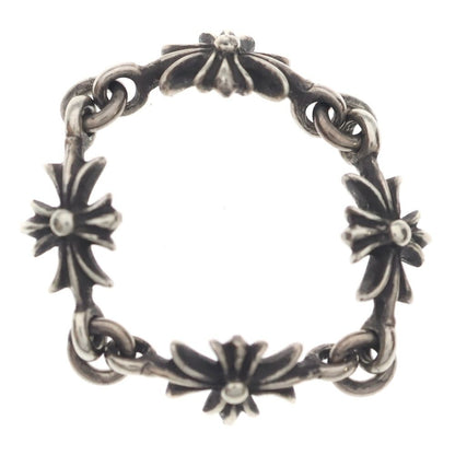 Chrome Hearts Tny CH Pls Tiny Ech Plus Ring Silver — view 5