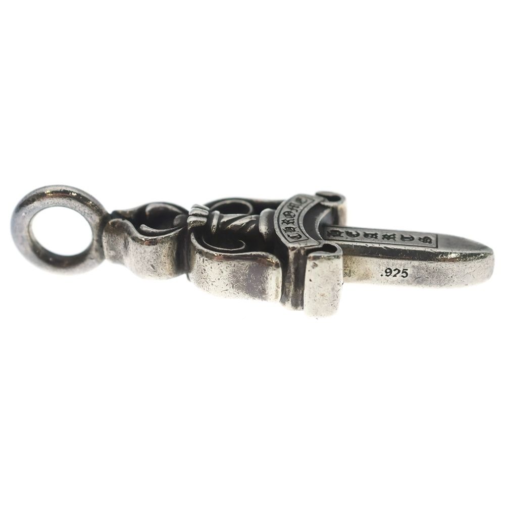 Chrome Hearts Double Dagger Daga Pendant Top Silver — view 4
