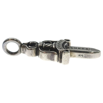 Chrome Hearts Double Dagger Daga Pendant Top Silver — view 4