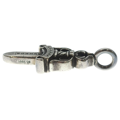 Chrome Hearts Double Dagger Daga Pendant Top Silver — view 3