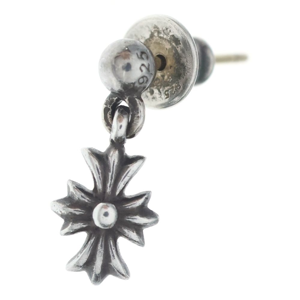 Chrome Hearts Tny CH Pls Tiny-e CH Plus Drop Earrings Silver