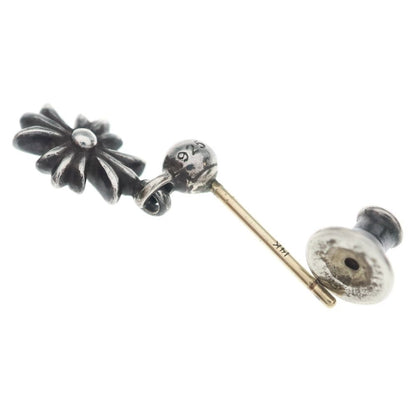 Chrome Hearts Tny CH Pls Tiny-e CH Plus Drop Earrings Silver — view 5