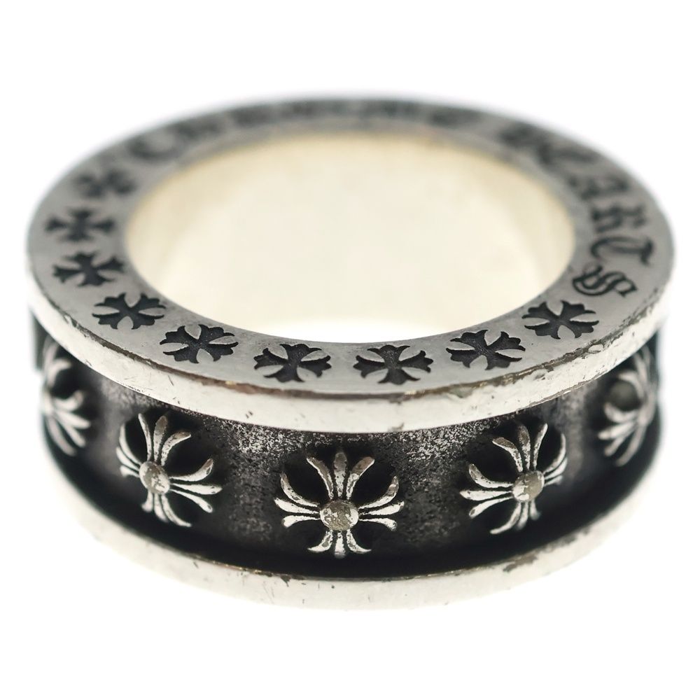 Chrome Hearts Ring Spinner Fuck You Silver — view 2