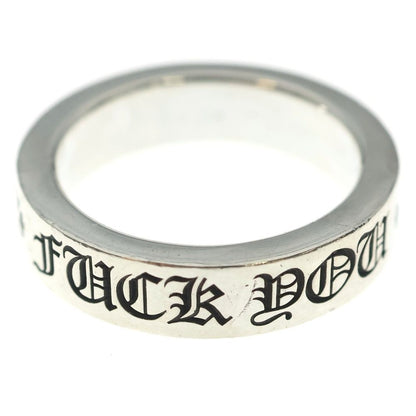 Chrome Hearts mm Spacer Fuck You mm Ring Silver