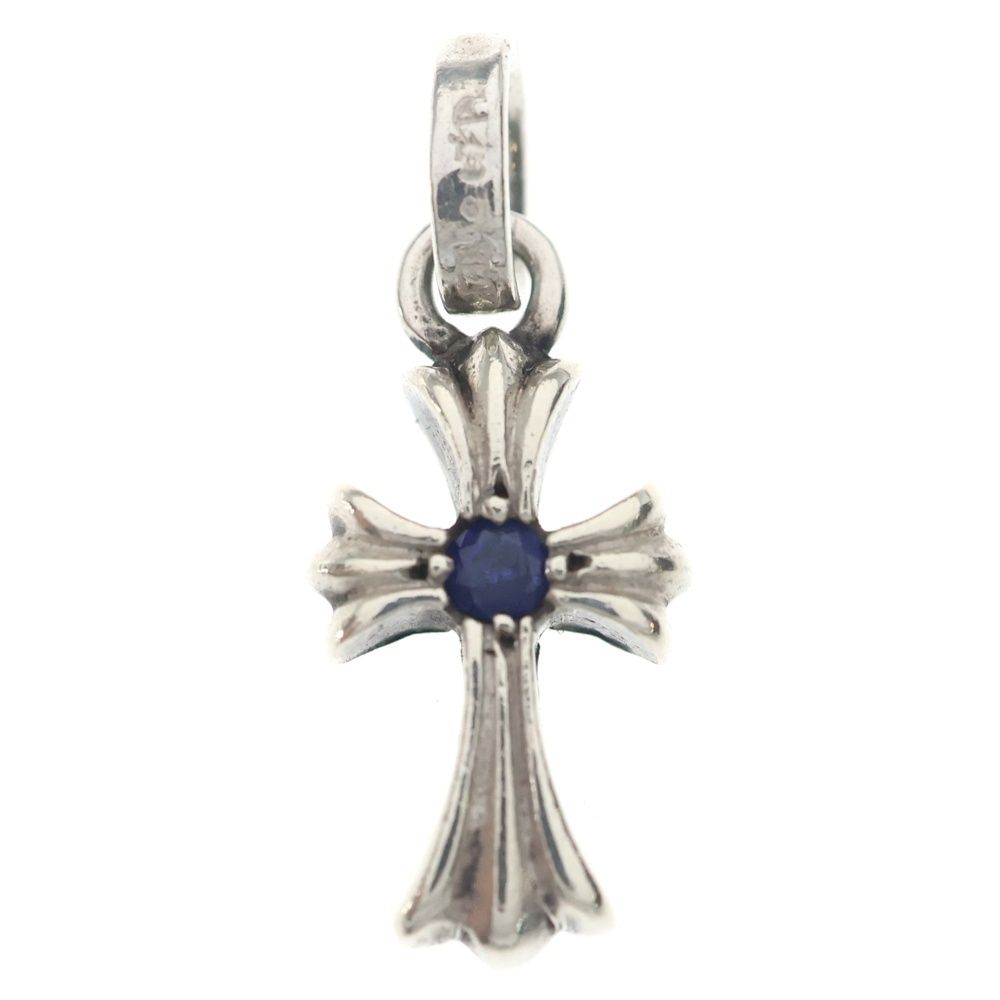 Chrome Hearts Crs Baby Fat Sap Fat Cross Double Sided 1 Saffiano Pendant Top