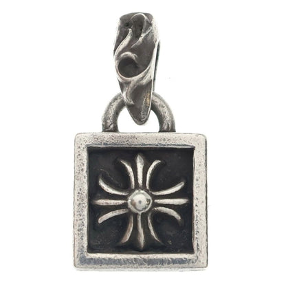 Chrome Hearts Framed CH Plus Charm Pendant Top Silver