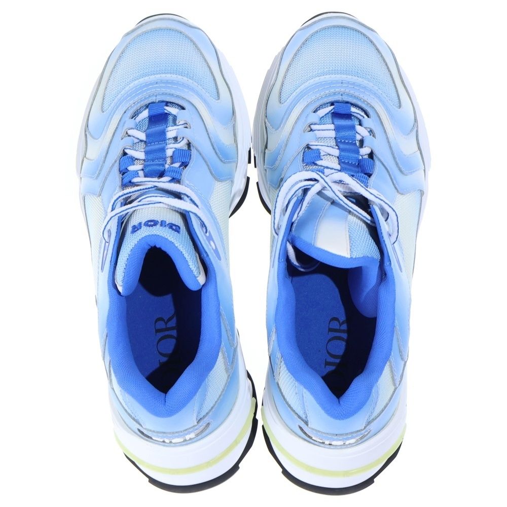 Dior Cd1 Tie Dye Technical Low Cut Sneakers Blue — view 4