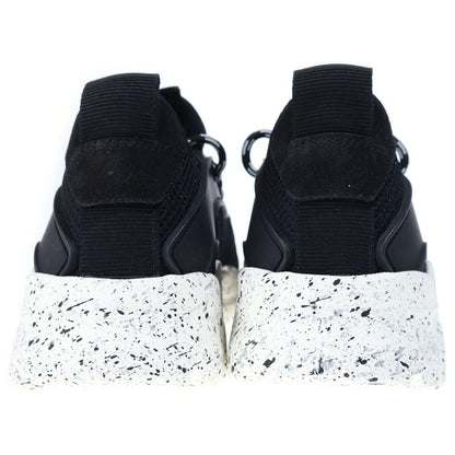 Moncler Anakin Lace Up Low Cut Sneakers Black — view 3