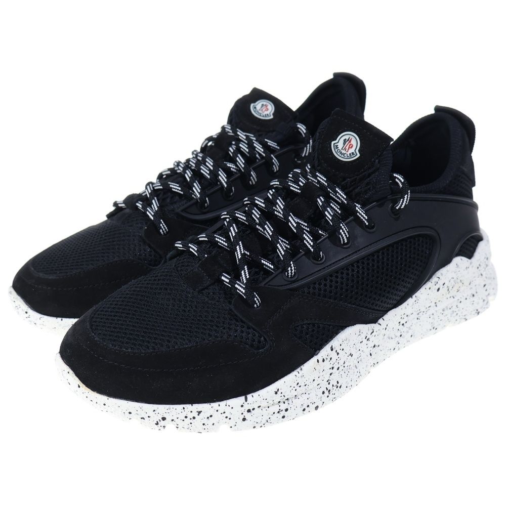Moncler Anakin Lace Up Low Cut Sneakers Black — view 2