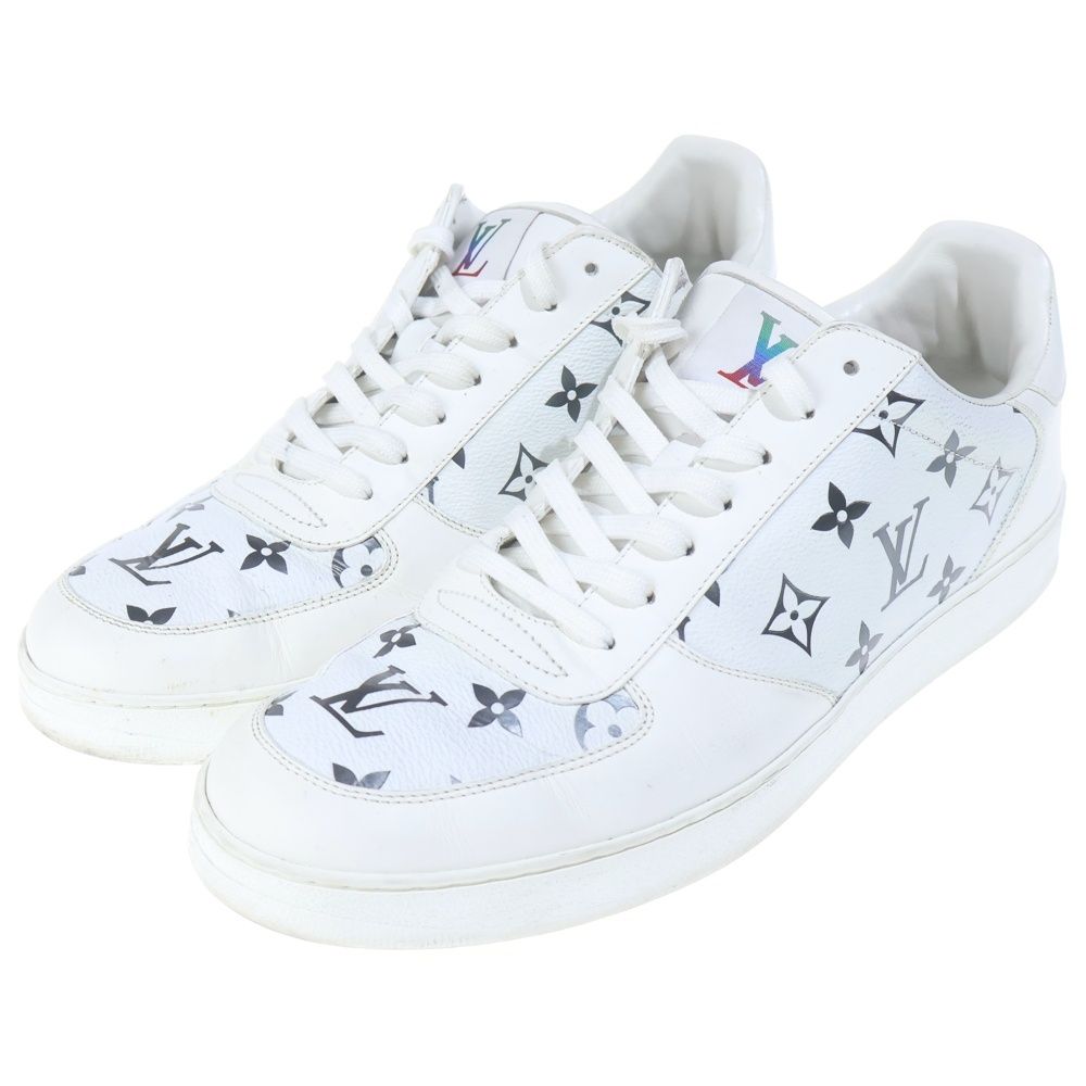 Louis Vuitton Rivoli Line Sneakers Monogram White — view 2