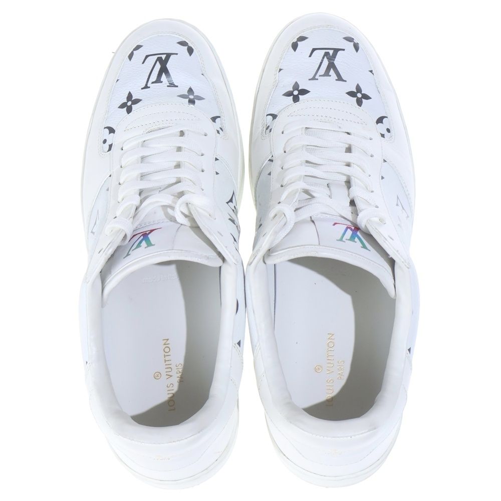 Louis Vuitton Rivoli Line Sneakers Monogram White — view 4
