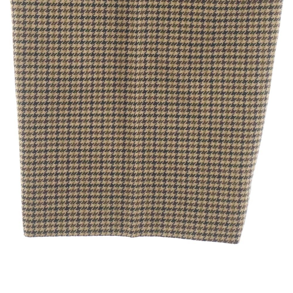 Celine Houndstooth Skate Pants Trousers Brown — view 5