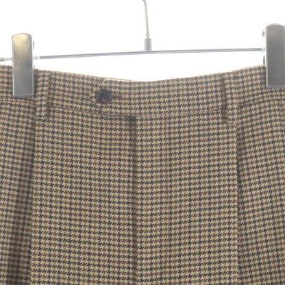 Celine Houndstooth Skate Pants Trousers Brown — view 3