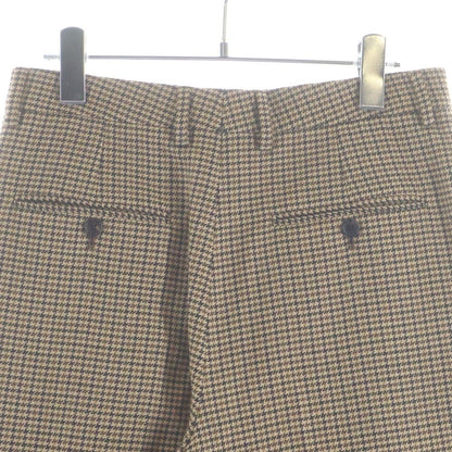 Celine Houndstooth Skate Pants Trousers Brown — view 4