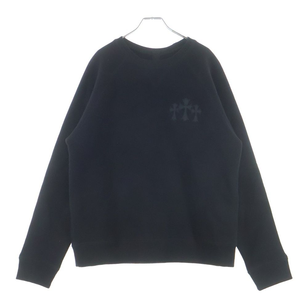 Chrome Hearts Not Cemetery Cross Applique Embroidery Sweatshirt Not Black — view 2