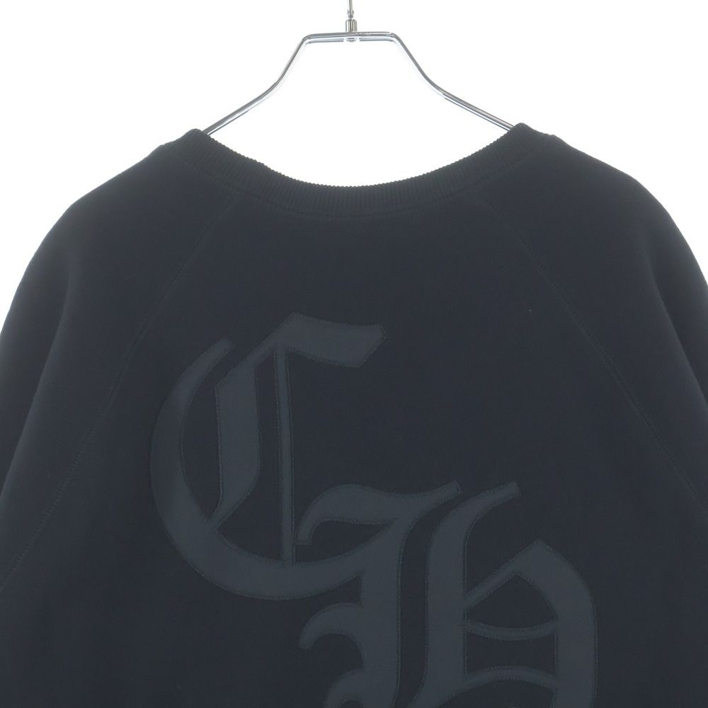 Chrome Hearts Not Cemetery Cross Applique Embroidery Sweatshirt Not Black — view 4