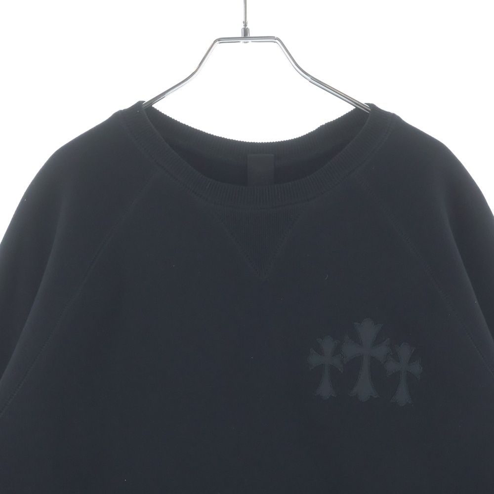 Chrome Hearts Not Cemetery Cross Applique Embroidery Sweatshirt Not Black — view 3