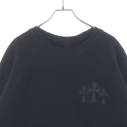 Chrome Hearts Not Cemetery Cross Applique Embroidery Sweatshirt Not Black — view 3