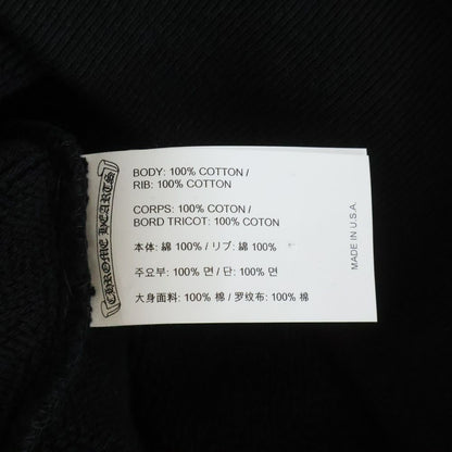 Chrome Hearts Not Cemetery Cross Applique Embroidery Sweatshirt Not Black — view 8