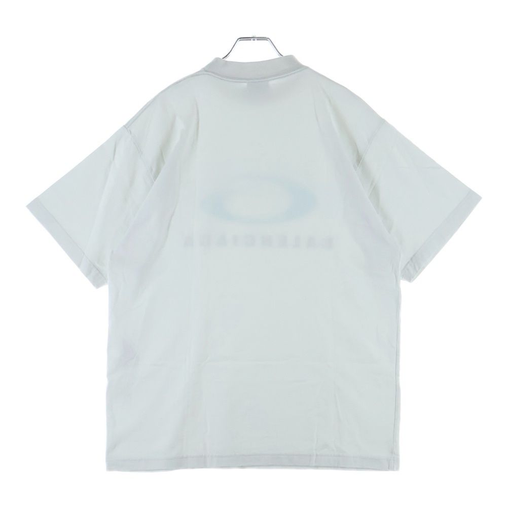 Balenciaga Loop Sports Icon Short Sleeve T-Shirt White — view 2