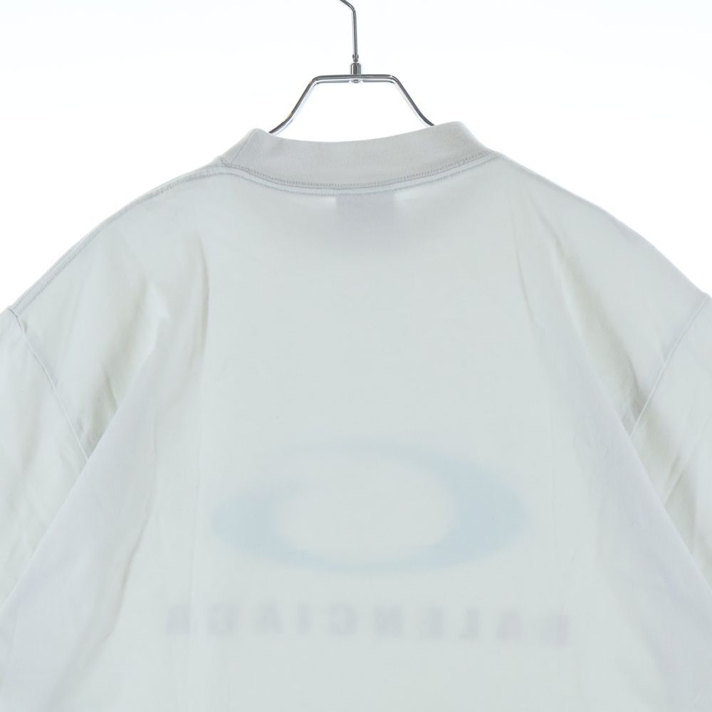 Balenciaga Loop Sports Icon Short Sleeve T-Shirt White — view 4