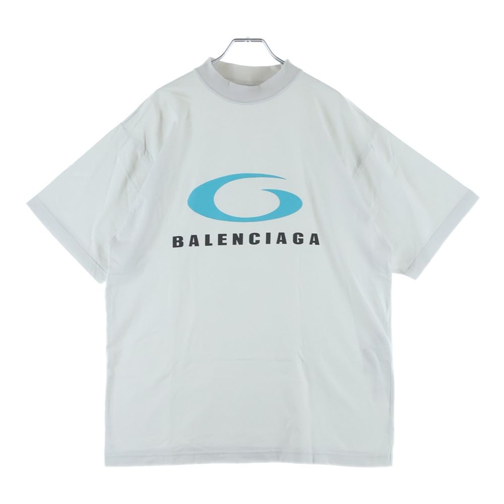 Balenciaga Loop Sports Icon Short Sleeve T-Shirt White
