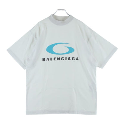 Balenciaga Loop Sports Icon Short Sleeve T-Shirt White