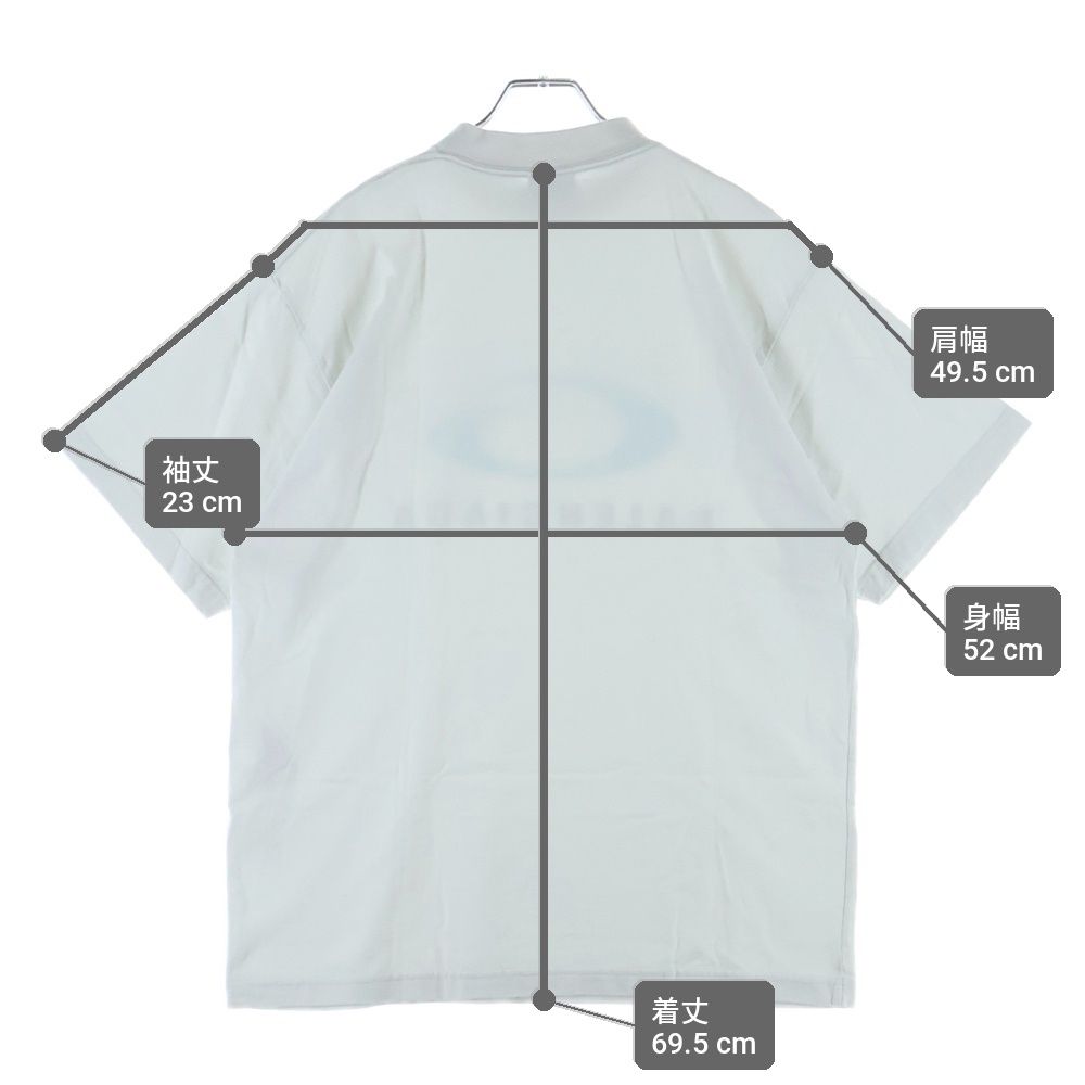 Balenciaga Loop Sports Icon Short Sleeve T-Shirt White — view 9