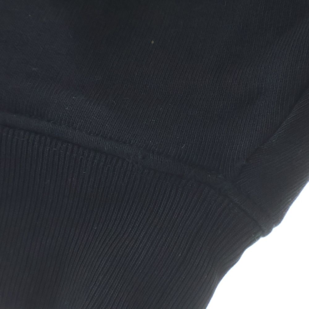 Balenciaga BB Logo Pullover Hoodie Sweatshirt BB Black — view 4