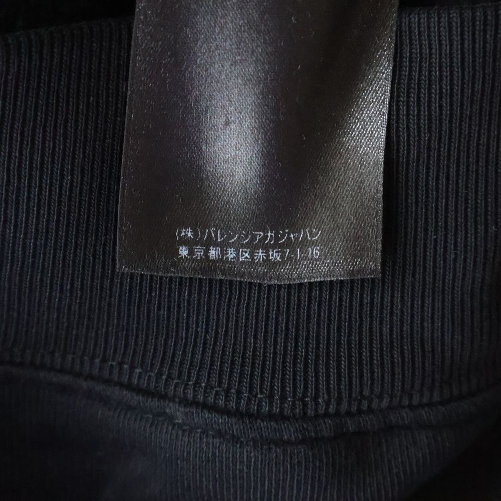 Balenciaga BB Logo Pullover Hoodie Sweatshirt BB Black — view 8