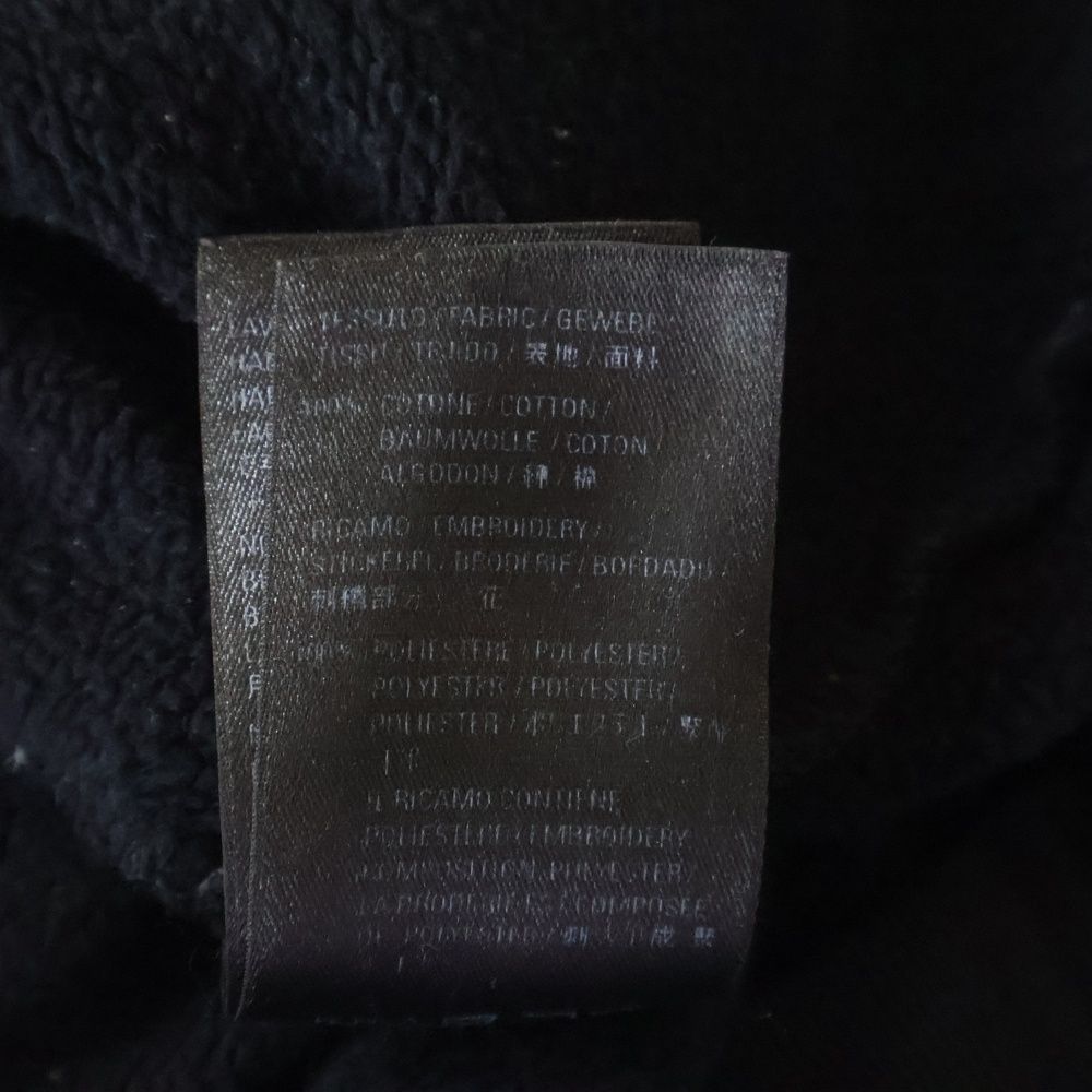 Balenciaga BB Logo Pullover Hoodie Sweatshirt BB Black — view 7