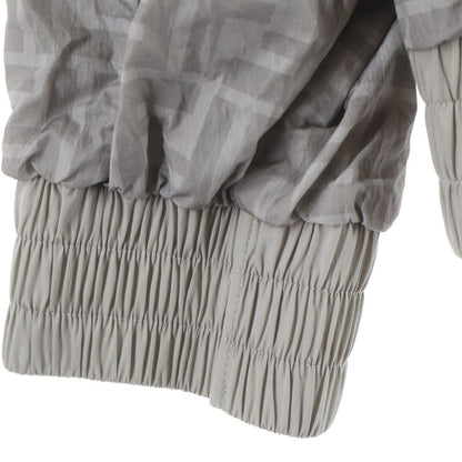 Fendi Zucca Pattern Nylon Jacket Gray — view 6