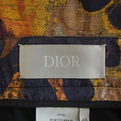 Dior Peter Doig Oak All Over Pattern Bermuda Shorts Multi — view 7