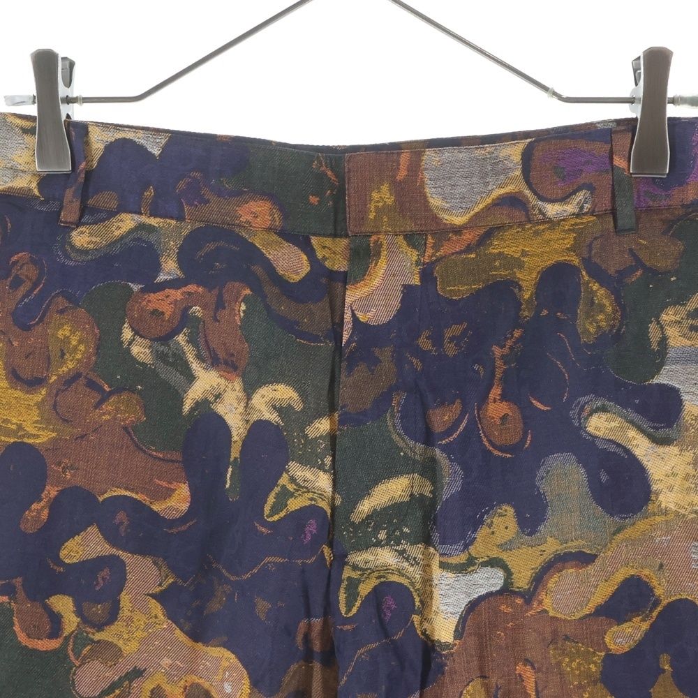 Dior Peter Doig Oak All Over Pattern Bermuda Shorts Multi — view 3