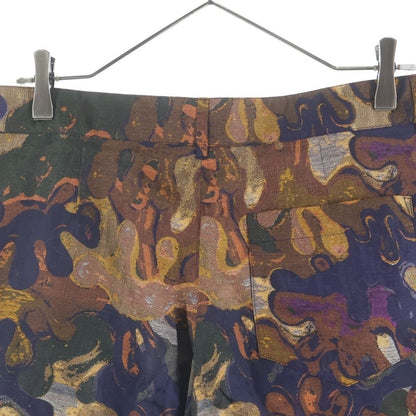 Dior Peter Doig Oak All Over Pattern Bermuda Shorts Multi — view 4