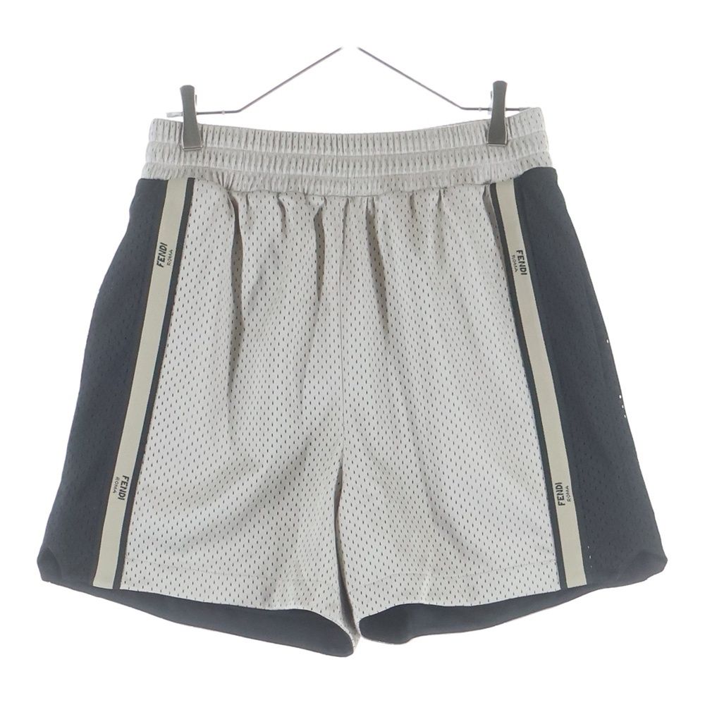 Fendi Mesh Shorts Brown
