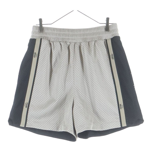 Fendi Mesh Shorts Brown