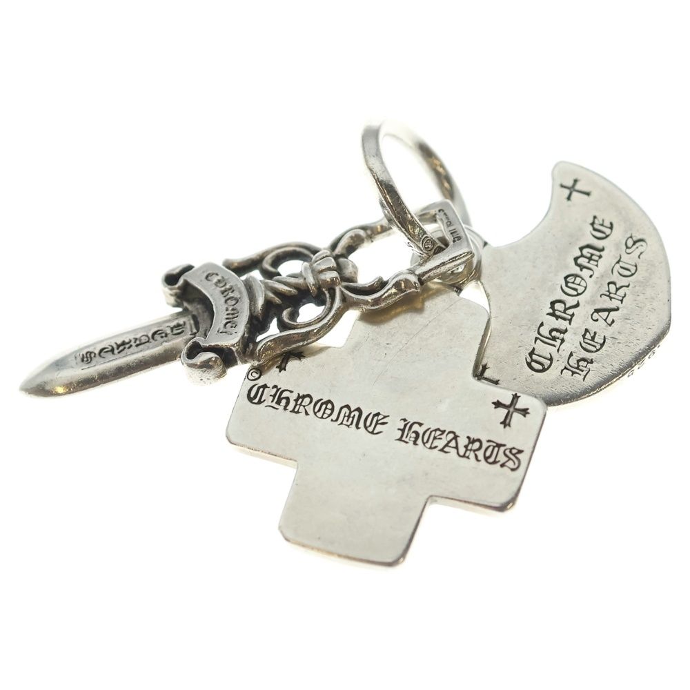 Chrome Hearts with Oring O-ring Necklace Pendant Silver — view 5
