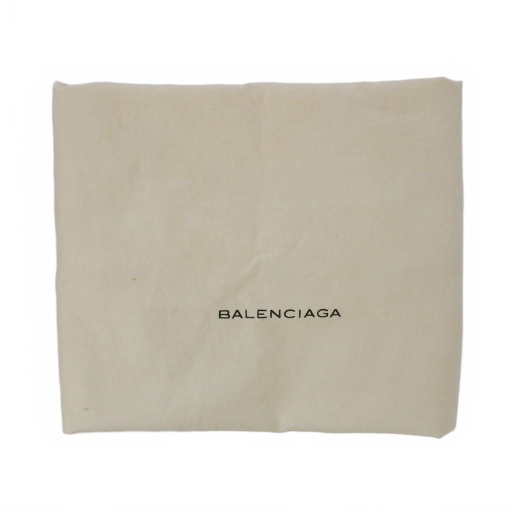 Balenciaga Classic Mini Pom Leather 2-Way Shoulder Bag Blue — view 7
