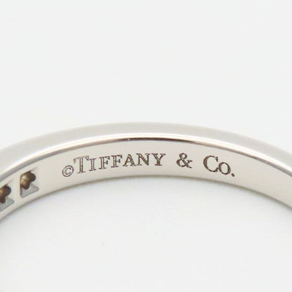 Tiffany & Co Ring Half Eternity Circle Diamond Platinum Channel Setting Female — view 6