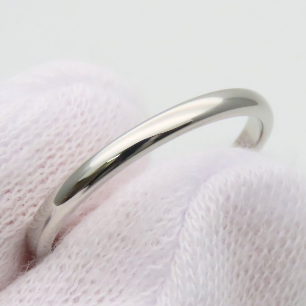 Cartier Ring Wedding 53 Platinum Simple — view 7