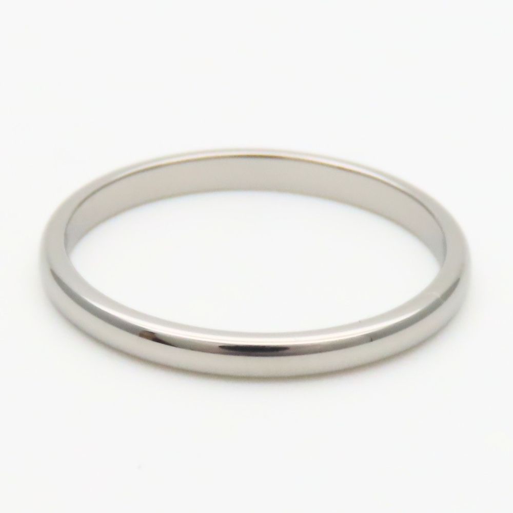 Cartier Ring Wedding 53 Platinum Simple — view 3