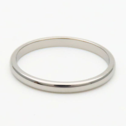 Cartier Ring Wedding 53 Platinum Simple — view 3