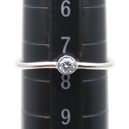 Tiffany & Co Ring Wave Single Row Elsa Peretti Platinum — view 9