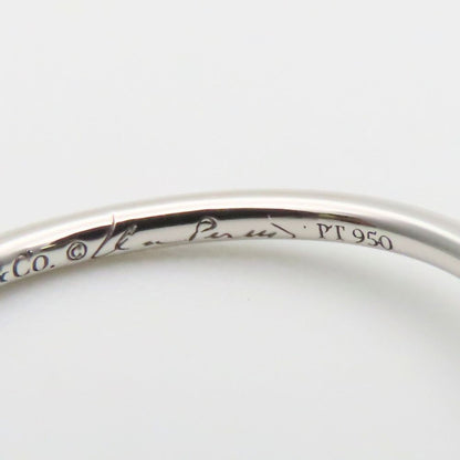 Tiffany & Co Ring Wave Single Row Elsa Peretti Platinum — view 6