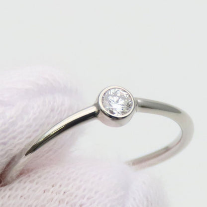 Tiffany & Co Ring Wave Single Row Elsa Peretti Platinum — view 7