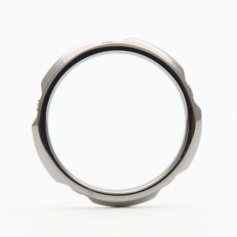 Tiffany & Co Ring Tru Band Diamond Platinum — view 5