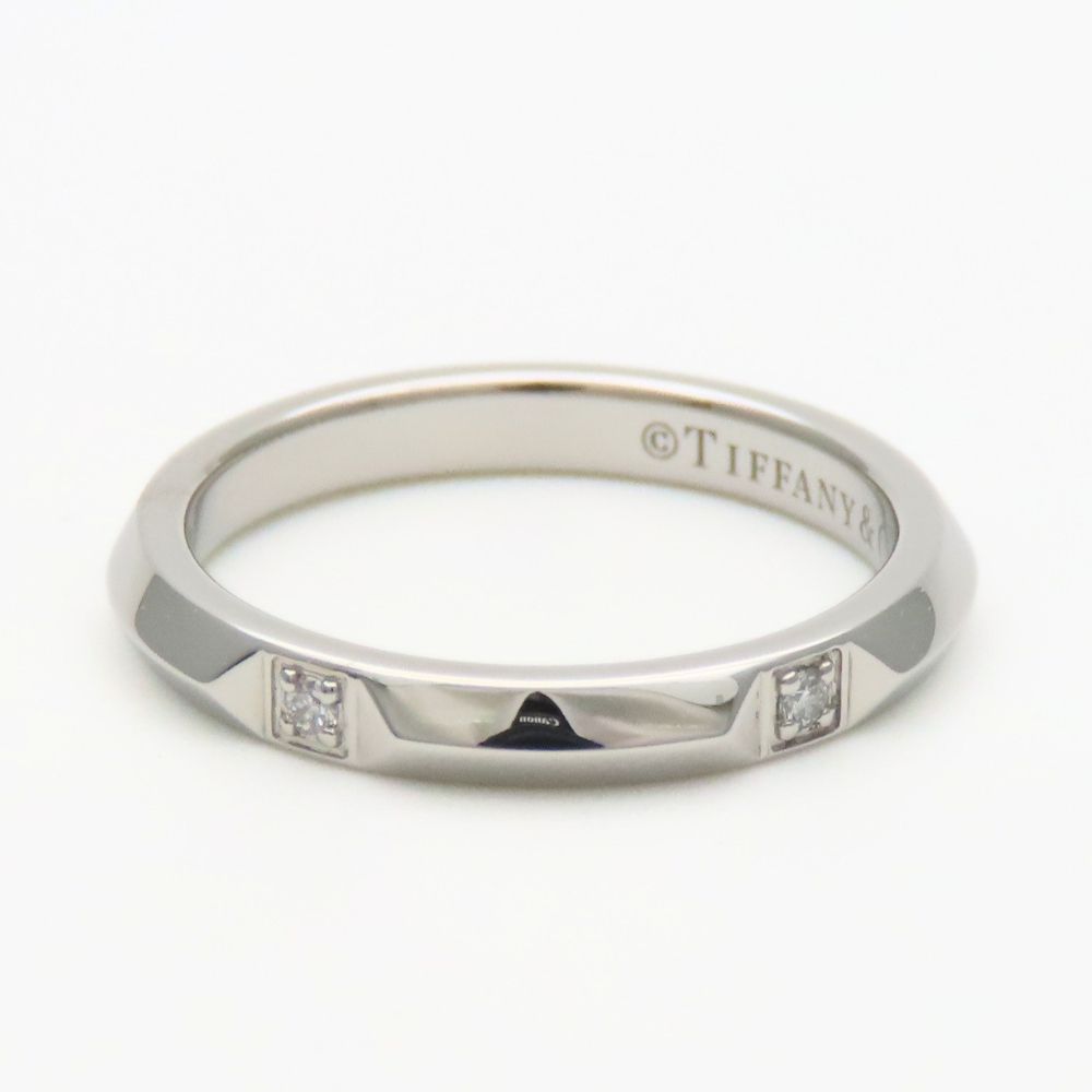 Tiffany & Co Ring Tru Band Diamond Platinum — view 3